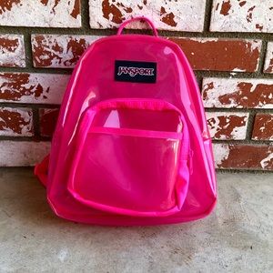 Pink mini backpack